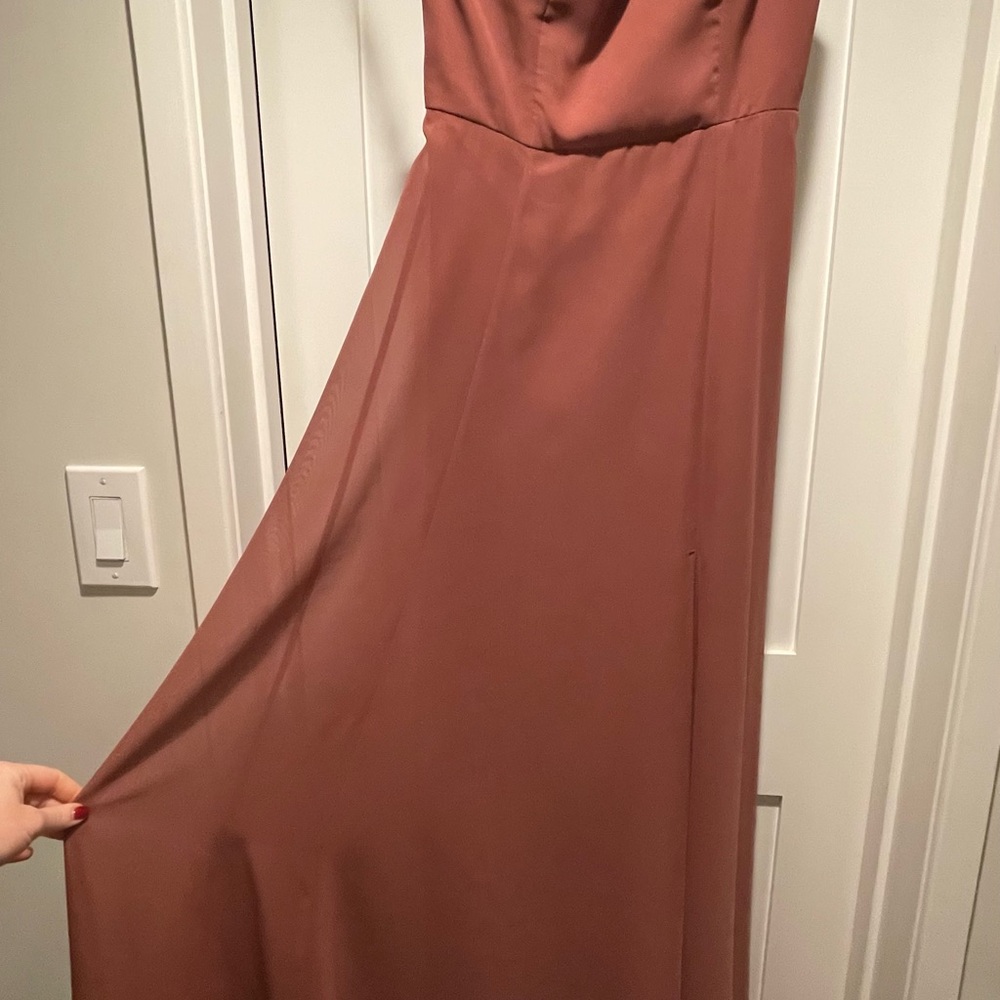 Jenny Yoo Kora Cinnamon Rose - Picture 4 of 6